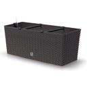 Blumentopf Rato Case inkl. Bewässerungssystem - Braun