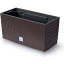 Rato Case cvetlično korito z vložkom za rastline, rjava - L 39,5 cm