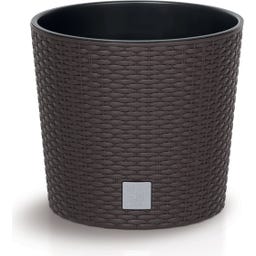 Prosperplast Blumentopf Rato Round - Braun - ⌀ 25 cm