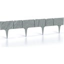 Prosperplast Okraje záhonů ve vzhledu kamene - 1 sada