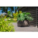 Pfanzgefäß Lora aus Fiberglas - grauweiss - 1200 x 600 mm