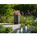 Pfanzgefäß Lora aus Fiberglas - grauweiss - 1200 x 600 mm