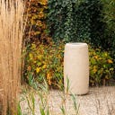 Pflanzgefäß Moya aus Beton/Polymer - chalk - Ø 400 x 800 mm