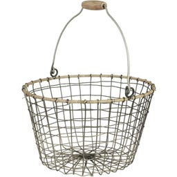 Strömshaga Panier en Fil Métallique « Alvar » Rond - petit