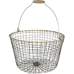 Strömshaga Cesto in Filo Metallico - Alvar, Rotondo - Grande