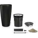 Lechuza Vaso - RONDO Premium 32 - nero opaco