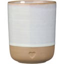 IB Laursen Mug with Heart - white