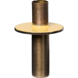 Portacandela per Bottiglie - Per Candela da 1,3 cm - Giallo