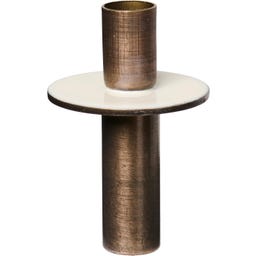 Portacandela per Bottiglie - Per Candela da 1,3 cm - Crema