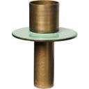 Candle Holder for Bottles, for 2.2 cm Taper Candle - light green