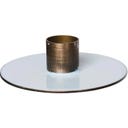 Bougeoir pour Chandelles de 2,2 cm, bleu clair