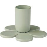 Flower-Shaped Candle Holder, for 1.3 cm Candle
