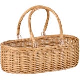 IB Laursen Oval Basket with Movable Handles