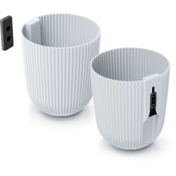 Prosperplast Milly Wall-Mounted Planter - White