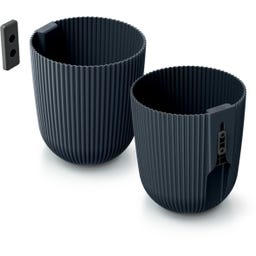 Prosperplast Wand-Blumentopf Milly - Anthrazit