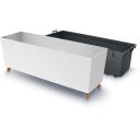 Prosperplast Blumentopf Urbi Case N - weiss