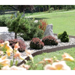 Prosperplast Obroba za grede v videzu ratana, rjava - 1 set.