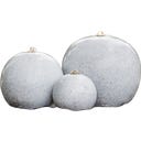 HEISSNER Saphira LED Garden Fountains- Grey
