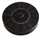 HEISSNER Jardin Aquatique Solaire - Wooden Barrel - 40 x 40 x 27 cm