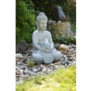 Figurine Décorative pour Bassin en Forme de Statue de Temple - 31 x 24 x 48 cm