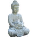 HEISSNER Temple Statue Pond Figurine