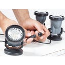 Podvodní LED reflektor, sada 3 ks s transformátorem - 1 sada
