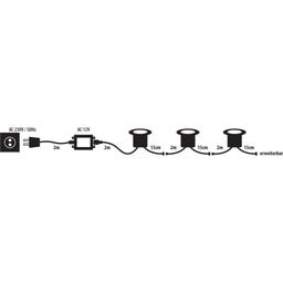 HEISSNER Bodeneinbau Spot Smart Light Starter-Set - 1 Set