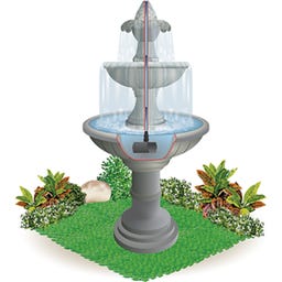 HEISSNER Aqua Stark Eco P3400E-00 Pond Pump - 2.100 - 3.400 l/h