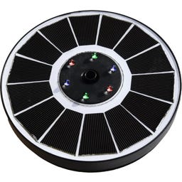 HEISSNER Solárna fontána Ø 16 cm s LEDkou - 120 - 220 l/h