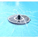 HEISSNER Fontaine Solaire Ø 16 cm avec LED - 120 - 220 l/h