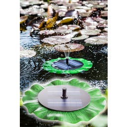 HEISSNER Fontaine Solaire Nénuphar Ø 29 cm - 150 l/h