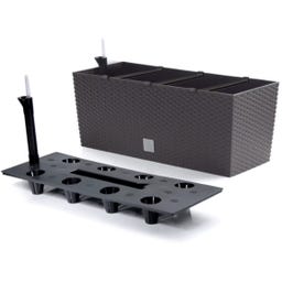 Blumentopf Rato Case inkl. Bewässerungssystem - Braun - L 51,4 cm