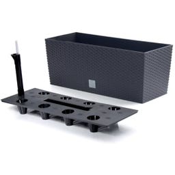 Blumentopf Rato Case inkl. Bewässerungssystem - Anthrazit - L 51,4 cm