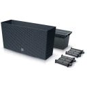 Blumenkasten Rato Case M mit Pflanzeinsatz - 77 x 23,5 cm - Anthrazit