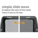 Zahradní síto Respana I 4 mm - 10 mm nastavitelné - 39 x 29 cm