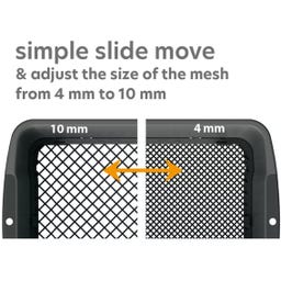 Zahradní síto Respana I 4 mm - 10 mm nastavitelné - 39 x 29 cm