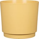 Scheurich Plano Übertopf Matt Yellow