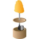 HEISSNER Bomba de Fonte Interior Smartline P300-i - 100 - 320 l/h - Schuko-Stecker / Typ F