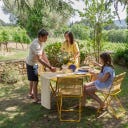 Table de Jardin Pliante BALCONY 140 x 80 cm - Miel