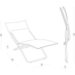 Lafuma TRANSALOUNGE Niksen - Cendre