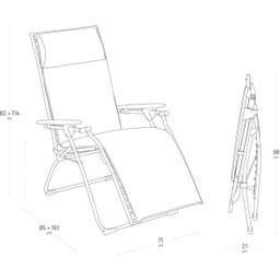 Lafuma EVOLUTION Niksen - Cendre