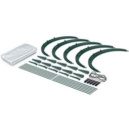 Prosperplast Garten Folientunnel - waldgrün - L 238 cm