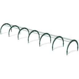 Prosperplast Garden Poly Tunnel - Forest Green - L 357 cm