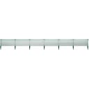 Prosperplast Garden Poly Tunnel - Forest Green - L 357 cm