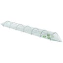 Prosperplast Garden Poly Tunnel - Forest Green - L 357 cm