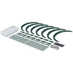 Prosperplast Garden Poly Tunnel - Forest Green - L 357 cm
