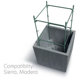 Prosperplast Pflanzenstütze / Rankhilfe - 29 x 29 x 120 cm