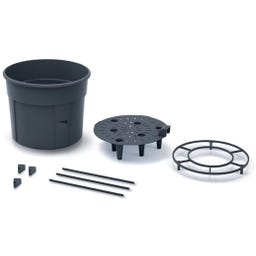 Prosperplast Anzuchttopf für Tomaten mit Rankhilfe - ⌀ 29,5 cm I 12 Liter