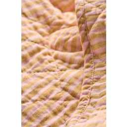 Ib Laursen Quilt - senf/rosa Streifen