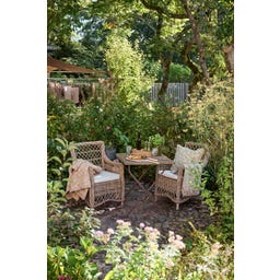 Ib Laursen Quilt - senf/rosa Streifen